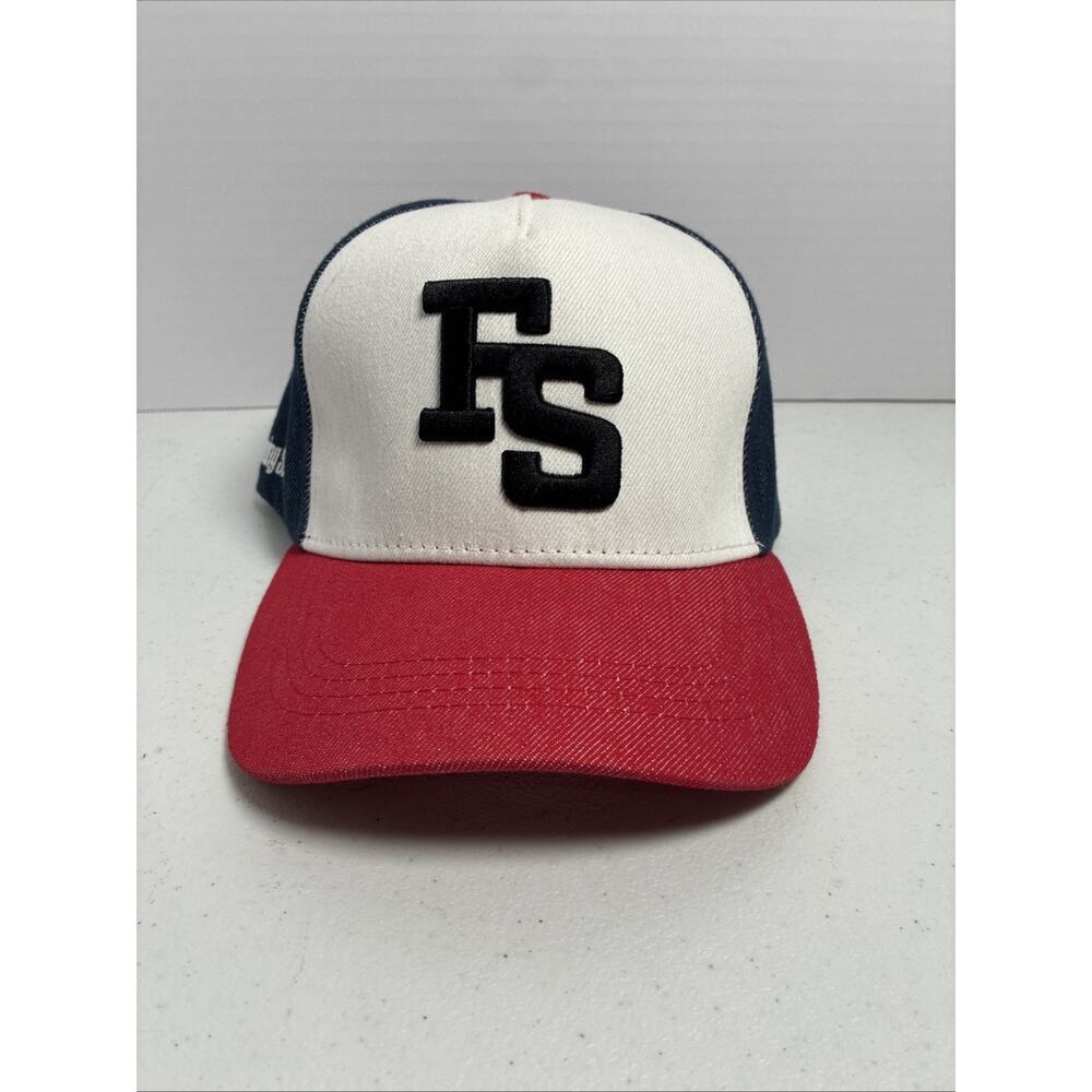 Farming Simulator FS Giants Software Adjustable Strapback Faux Denim Hat Cap